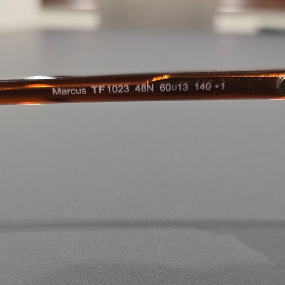 Tom Ford Marcus Aviator Sunglasses - TF1023 48N 60-13 140-1 - Brown - Picture 13 of 16